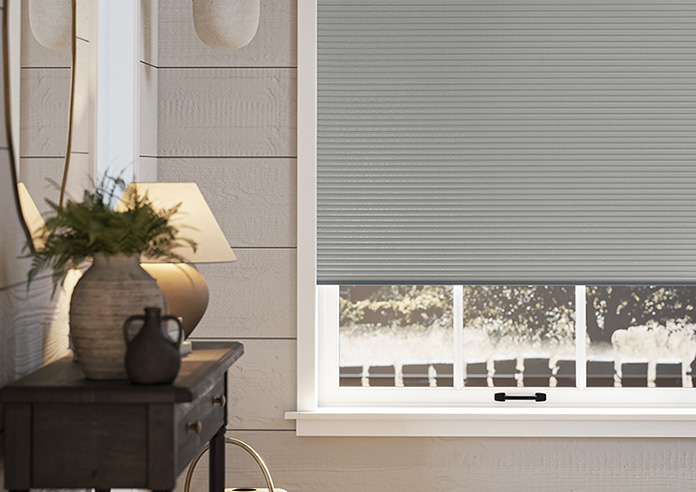 Skylar (Blackout), Moonstone - Pleated Blind - Image 5